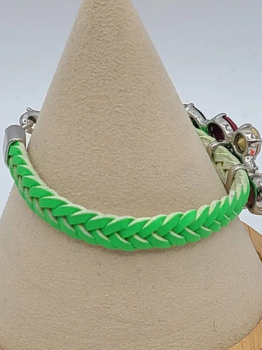 J Crew Small Multi Color Fiesta Rope Bracelet - Picture 4 of 8